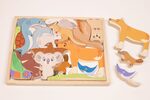 Australian wildlife puzzle and playset