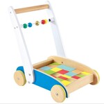 Wooden Toddle Truck with building blocks
