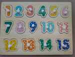 Wooden Number Puzzle