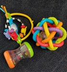 D6013: Bright baby rattles trio