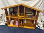 Wooden dolls house 