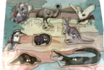 Magnetic Puzzle - Australian Animals