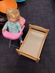 Baby doll and furniture