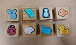 Wooden animal insert puzzle
