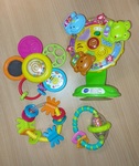 Bright baby bundle with suction toys