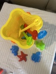 Bucket and sand toys