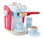 Wooden coffee machine