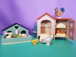 Chicken coop and Rabbit hutch