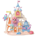 Sylvanian Amusement Park and Milk Rabbit Family