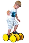 6 wheel pedal cart