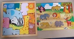 2 in 1 Safari Animals Puzzle