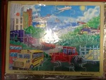 Wooden Transportation Puzzle