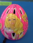 Pink Barbie helmet