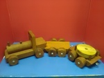 Wooden chunky train 2