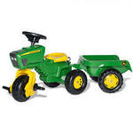 Green trike tractor john deere