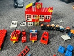 Duplo Fire station & Rescue Helicopter