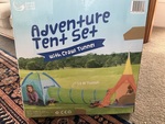 689: Adventure Tent Set with Crawl Tunnel