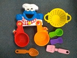 Cookie Monster Pots and Pans