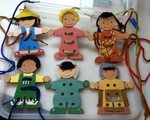 Cultural Lacing Dolls