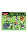 Zoo animals sound puzzle