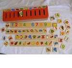 Wooden Matching Posting Game