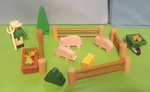 mini-wooden pig farm