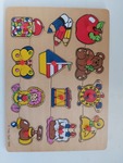 Everyday objects - wooden puzzle