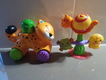Press & Go Cheetah and Table Top Baby Toy
