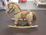 Brown Rocking Horse