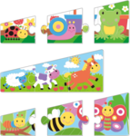 Trio of Friends - Size Sorting Puzzle