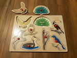 Bird Peg Puzzle 