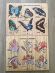 Australian butterflies and flora puzzles 
