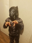 Black Panther Costume (Size 4-6)