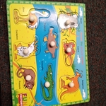 Chunky knob puzzle - Australian animals 