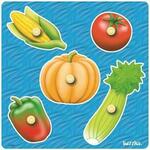 Vegetables - knob puzzles