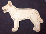 Dog anatomy puzzle