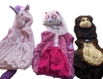 Monkey, Unicorn & Owl Costumes (Size 1 - 3)