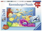 Ocean animals puzzle pack