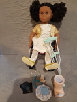 Haven - Large Girl Doll with Wheel Chair