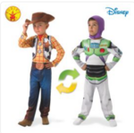 Woody to Buzz deluxe reversible (Size 3-5 yrs)
