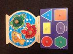Pictures Under Pieces Fish Bowl Puzzle & Shapes & Colours Puzzle