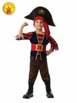 Pirate costume (size 3-5)
