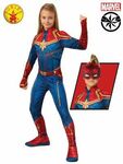 Captain Marvel Costume (size 6-8)