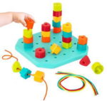 Count and Match Pegs and Board