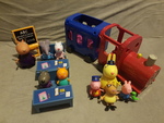 Peppa Peg Train and School Set 