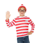 Where's Wally Costume (Size 6 - 8))