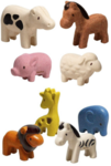 Wooden Animals Plan Toys
