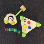 Wooden Baby Play Box