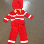 Fire Chief Costume (Size 3-5)
