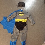 Superman / Batman Costume (Size 4 - 6)